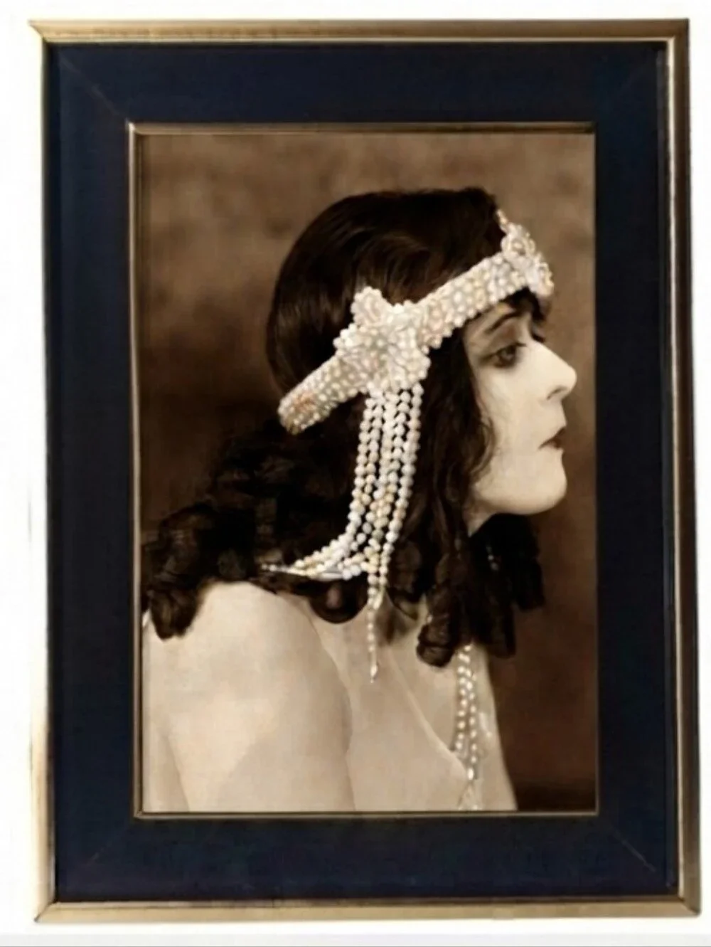 Theda Bara Beautiful beauty CLassic  Silent film vintage Hollywood Vin Gothic